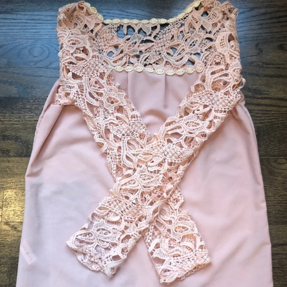 Dressy lace top